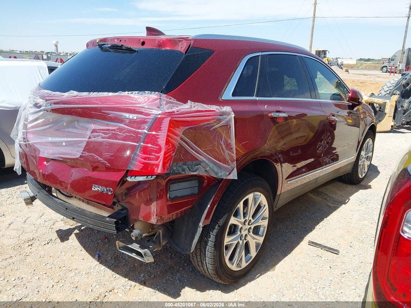 Vin: 1gykners5hz305491, lot: 45698795, cadillac xt5 premium luxury 20174