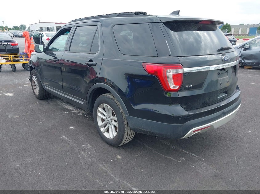 Vin: 1fm5k7d80hge23264, lot: 45698798, ford explorer xlt 20173
