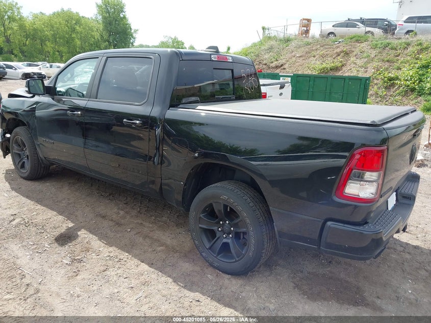 Vin: 1c6srfft1ln153875, lot: 45698813, ram 1500 big horn  4x4 5'7 box 20203