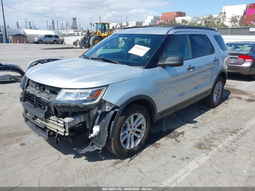 Vin: 1fm5k7b8xhgd04091, lot: 45698880, ford explorer 20172