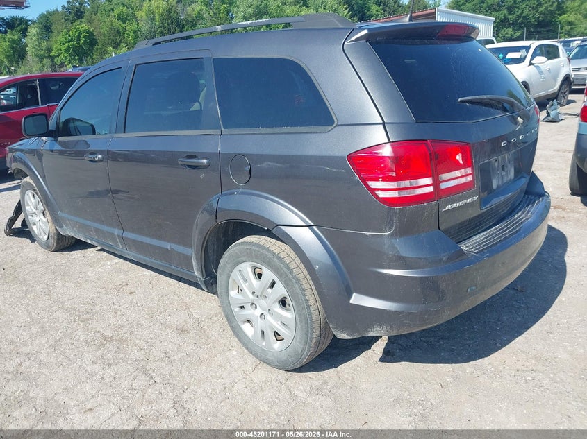 Vin: 3c4pdcabxjt496403, lot: 45698899, dodge journey se 20183
