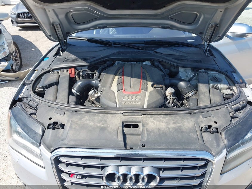 2013 Audi S8 4.0T VIN: WAUD2AFD2DN009154 Lot: 45201216