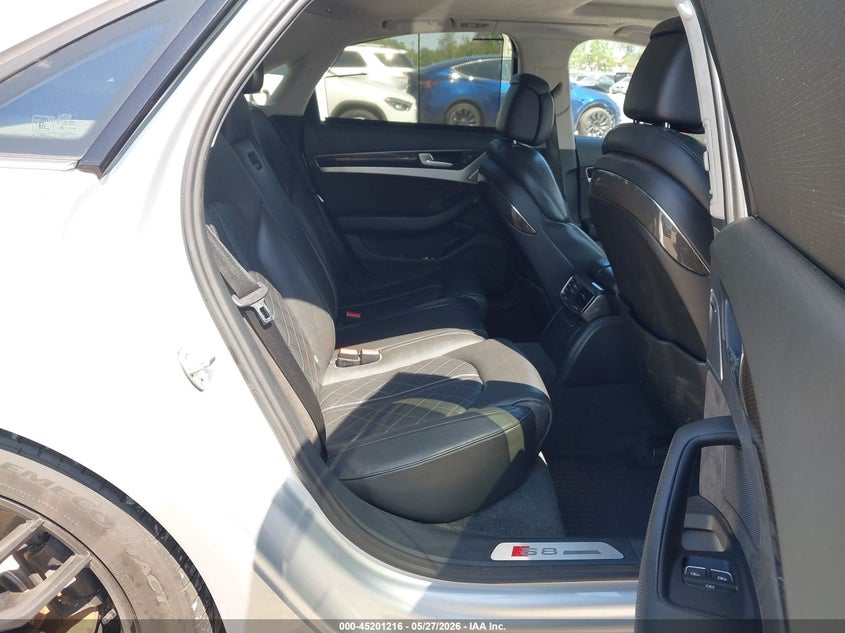 2013 Audi S8 4.0T VIN: WAUD2AFD2DN009154 Lot: 45201216