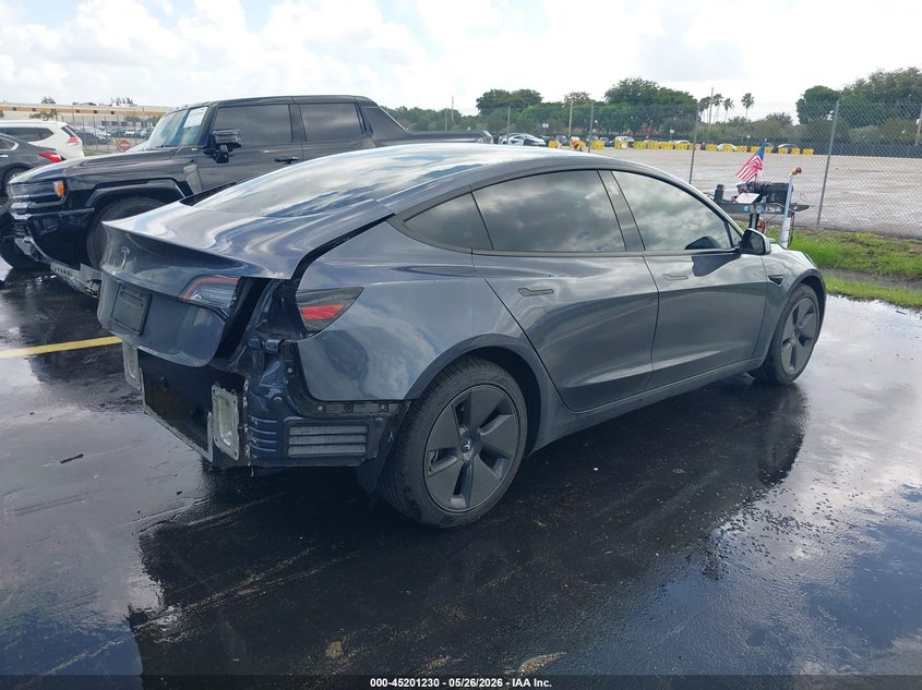 Vin: 5yj3e1ea4pf570116, lot: 45698958, tesla model 3 rear-wheel drive 20234