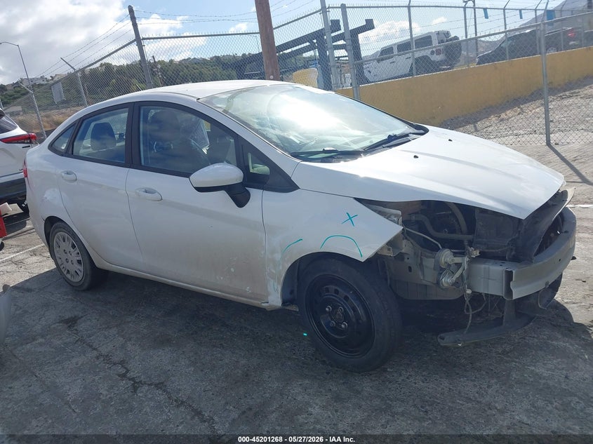 2016 FORD FIESTA SEDAN 1.6L I-4 DOHC, VVT, 120HP