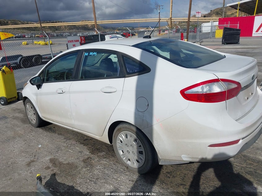 2016 FORD FIESTA SEDAN 1.6L I-4 DOHC, VVT, 120HP