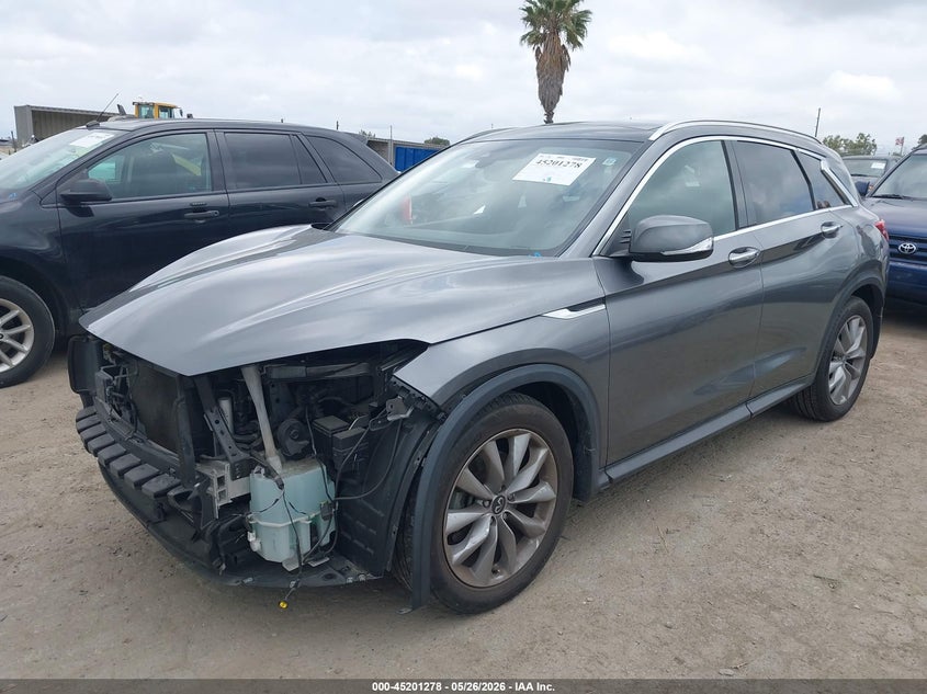 Vin: 3pcaj5ba9mf119211, lot: 45699006, infiniti qx50 luxe 20212