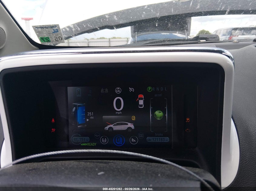 2013 Chevrolet Volt VIN: 1G1RC6E4XDU117055 Lot: 45201282