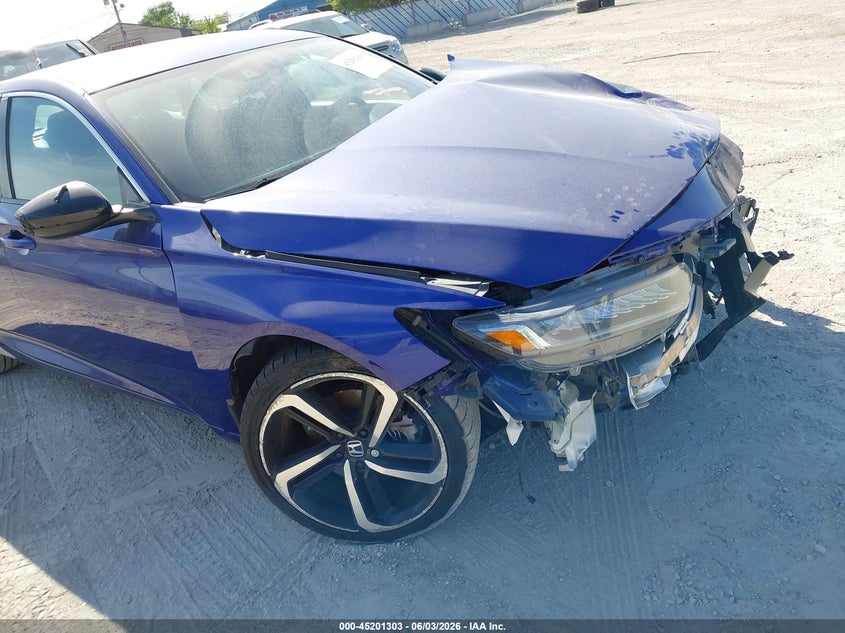 VIN 1HGCV1F34MA109357 2021 HONDA ACCORD SPORT