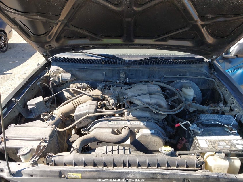 2002 Toyota Tacoma Base V6 VIN: 5TEHN72N22Z060807 Lot: 45201314