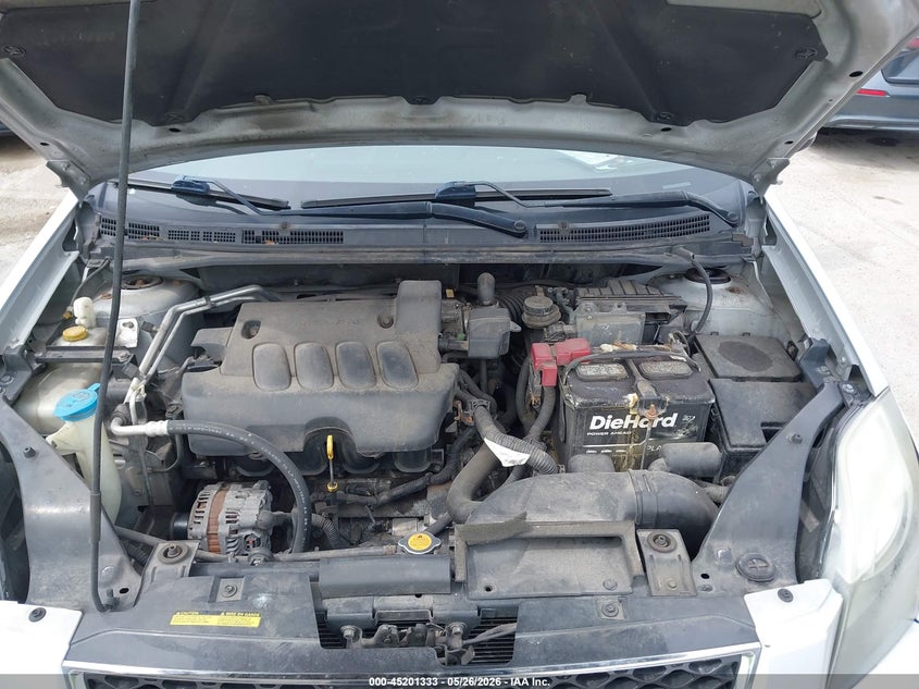 2011 Nissan Sentra 2.0Sr VIN: 3N1AB6AP1BL708571 Lot: 45201333