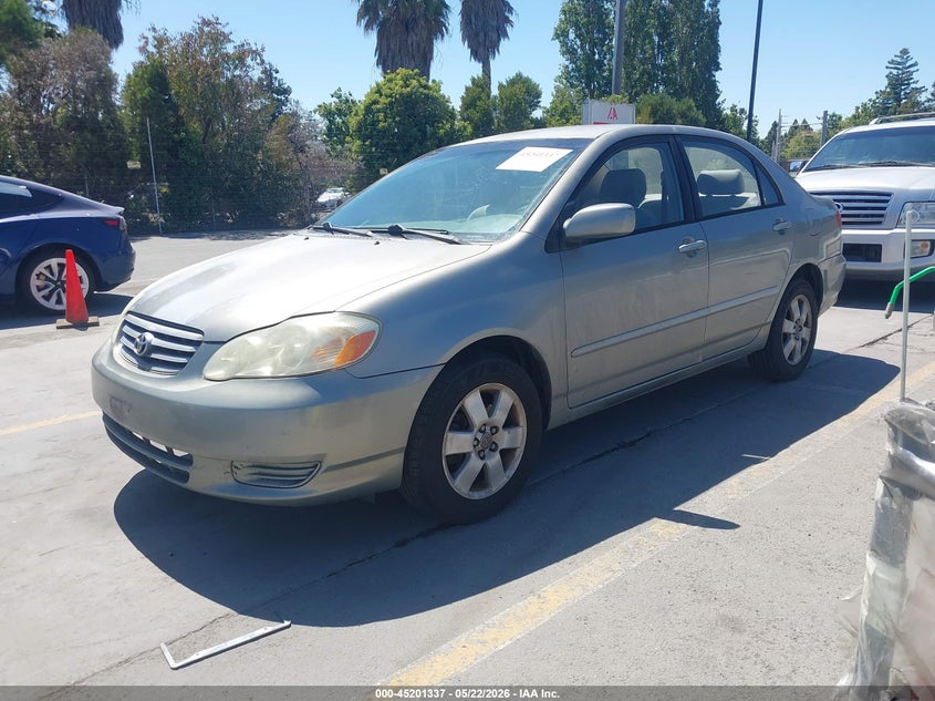 2003 Toyota Corolla Le JTDBR38E632005910 photo 1