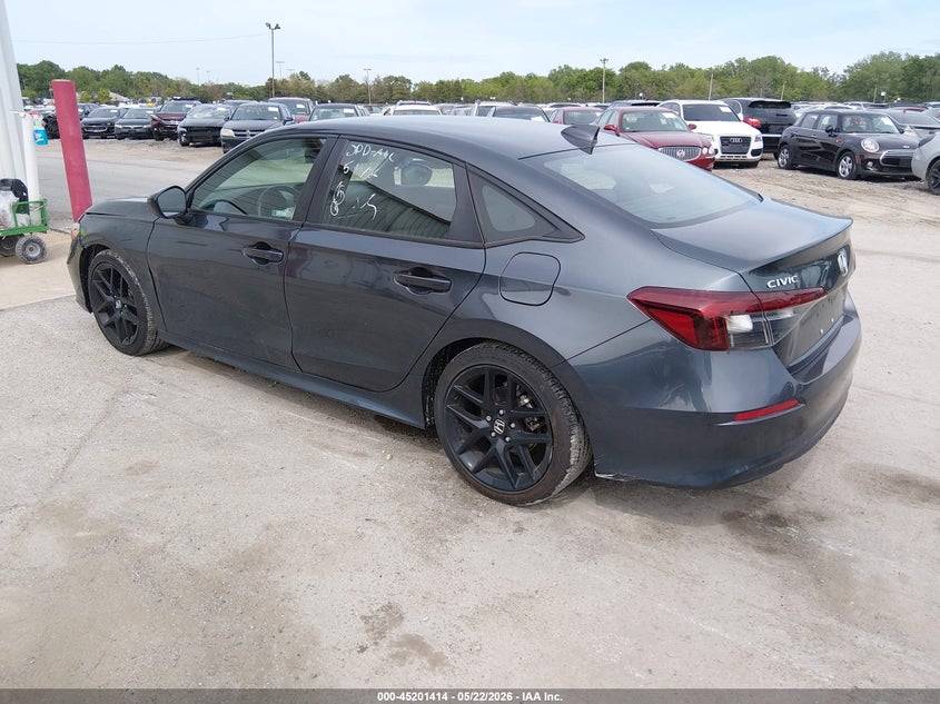VIN 2HGFE2F59SH604947 2025 HONDA CIVIC SPORT