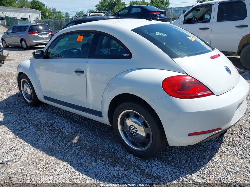 Vin: 3vwf17at8em642914, lot: 45699155, volkswagen beetle 1.8t entry 20143
