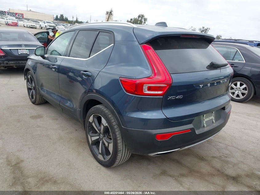 Vin: yv4162ul6k2102314, lot: 45699192, volvo xc40 t5 inscription 20193