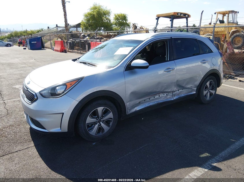 Vin: kndcb3lc7k5263350, lot: 45699197, kia niro lx 20192