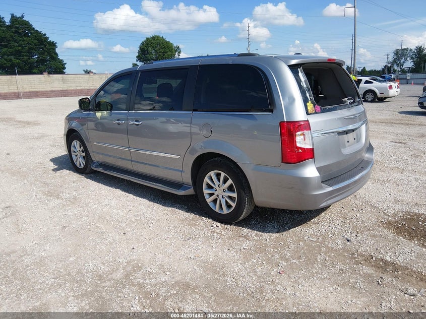 Vin: 2c4rc1gg2fr753227, lot: 45699212, chrysler town & country limited platinum 20153