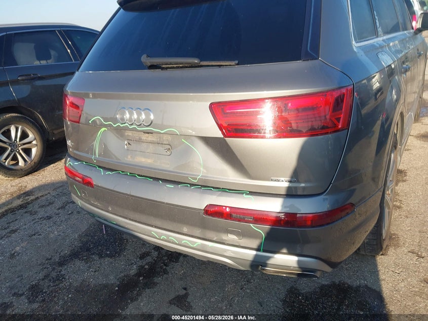 2017 Audi Q7 2.0T Premium VIN: WA1LHAF76HD041411 Lot: 45201494