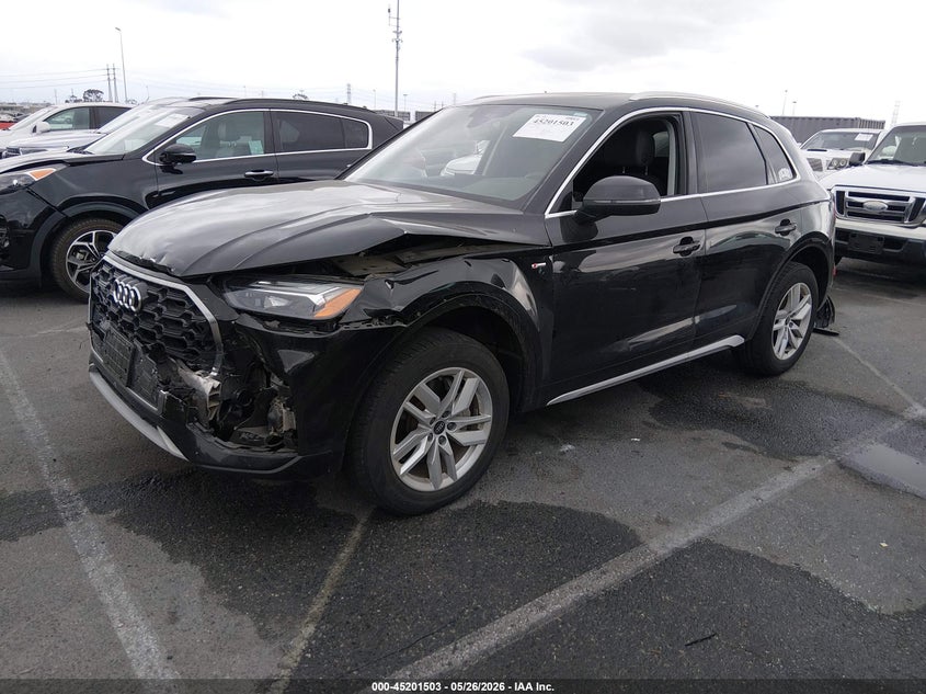 Vin: wa1gaafy1p2100499, lot: 45699231, audi q5 premium 45 tfsi s line quattro 20232