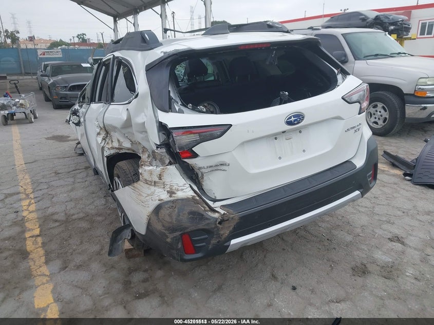 Vin: 4s4btgnd3l3191884, lot: 45699241, subaru outback limited xt 20203