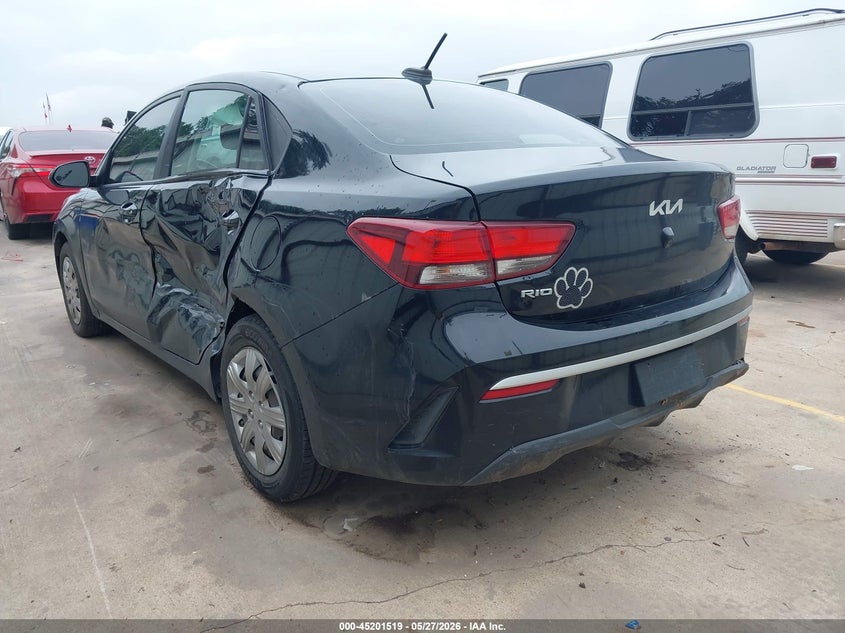 2023 KIA RIO auction photo 3