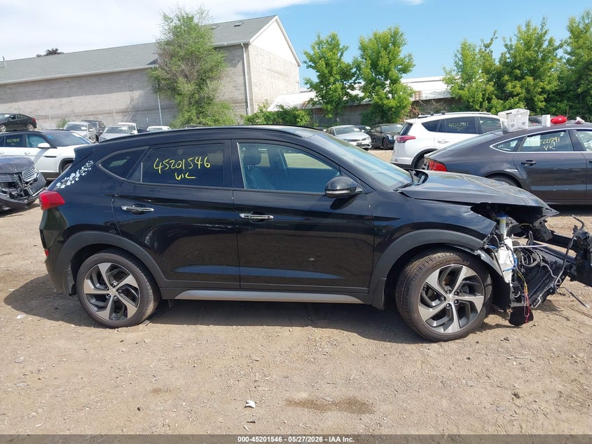 2017 HYUNDAI TUCSON SPORT UTILITY VEHICLE 1.6L I-4 DI, DOHC, VVT, TURBO, 175HP