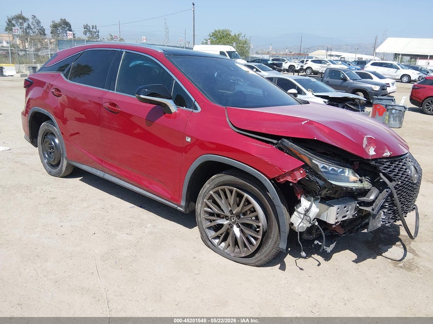 Vin: 2t2yzmda2lc229059, lot: 45699276, lexus rx 350 f sport performance 2020 img_1