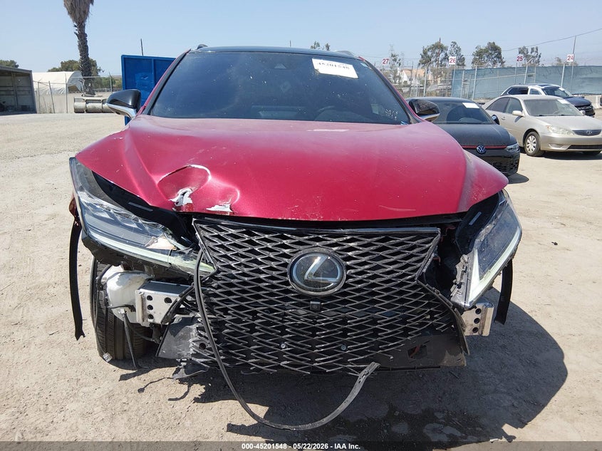 VIN: 2T2YZMDA2LC229059 2020 LEXUS RX 350 F SPORT PERFORMANCE