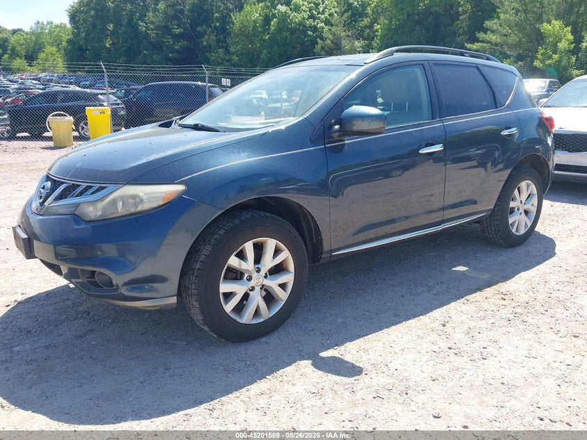 2011 NISSAN MURANO auction photo 2