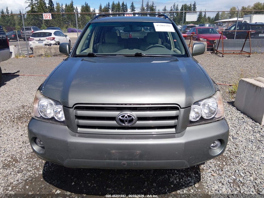 2006 Toyota Highlander Limited VIN: 000000JTEDP21A460 Lot: 45201592