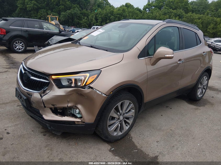 Vin: kl4cjesb7kb730401, lot: 45699378, buick encore awd preferred 20192