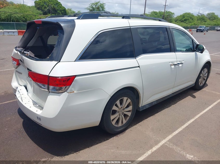Vin: 5fnrl5h68fb036288, lot: 45699404, honda odyssey ex-l 20154