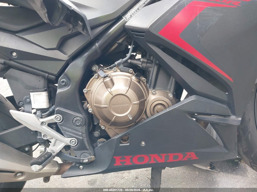 2021 Honda Cbr500 Ra VIN: MLHPC6255M5200296 Lot: 45201728