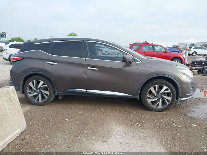 2018 Nissan Murano Platinum VIN: 5N1AZ2MG7JN138731 Lot: 45201759