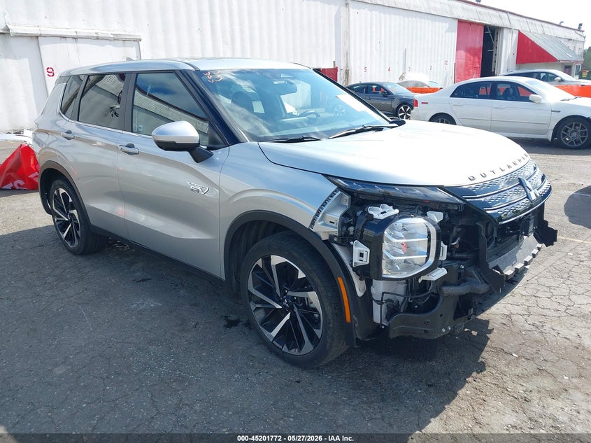 Vin: ja4t5ua9xpz062251, lot: 45699500, mitsubishi outlander phev se s-awc 20231