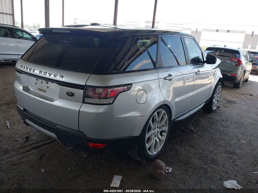 2014 LAND ROVER RANGE ROVER SPORT auction photo 4