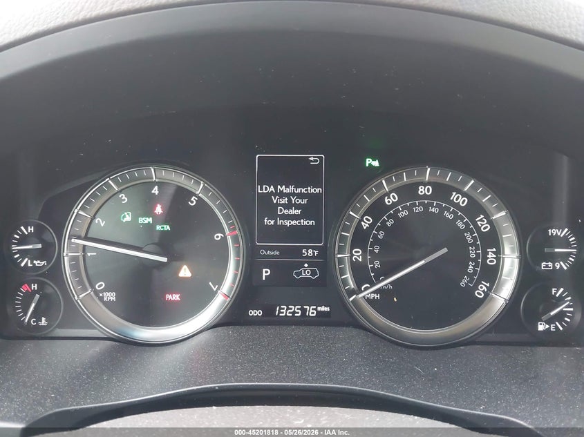 2017 Lexus Lx 570 VIN: JTJHY7AX1H4226727 Lot: 45201818