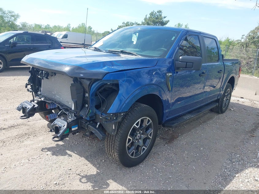 Vin: 1ftew2lp7sfb20015, lot: 45699581, ford f-150 stx 20252