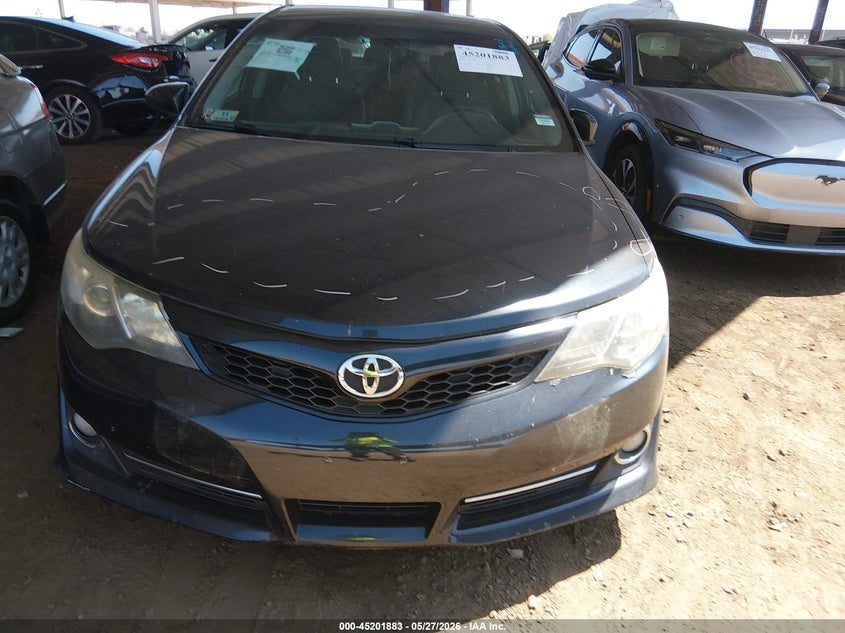 2013 TOYOTA CAMRY SEDAN 2.5L I-4 DOHC, VVT, 173HP