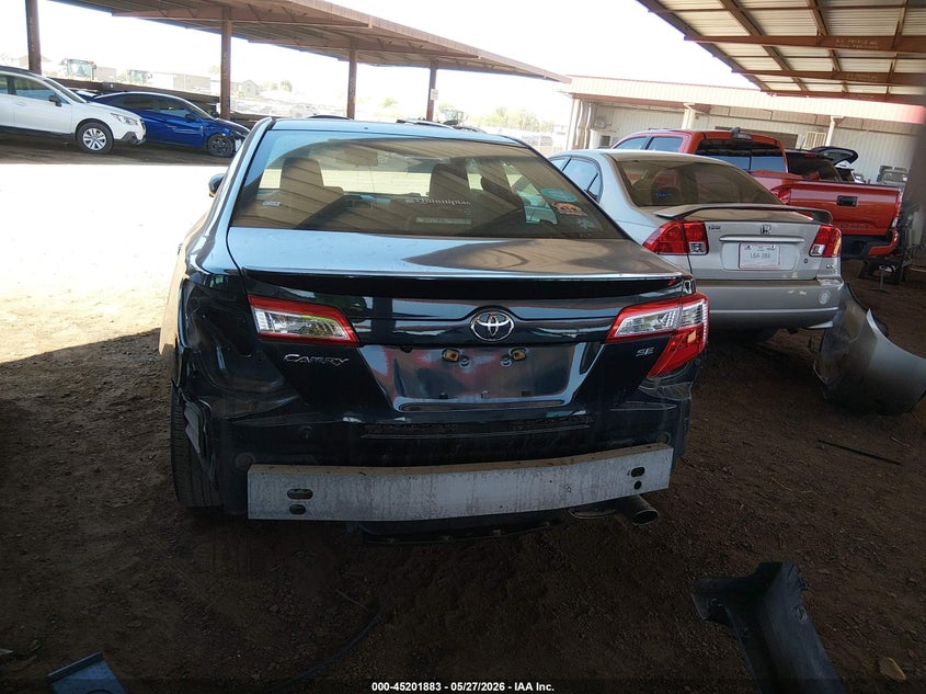 2013 TOYOTA CAMRY SEDAN 2.5L I-4 DOHC, VVT, 173HP