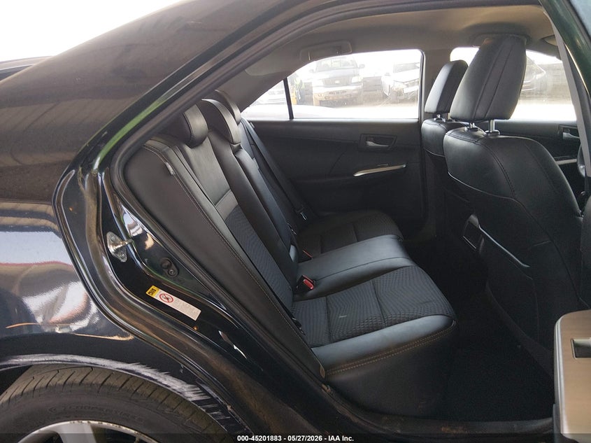 2013 TOYOTA CAMRY SEDAN 2.5L I-4 DOHC, VVT, 173HP