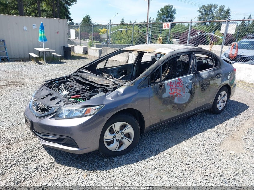 2015 Honda Civic Lx 19XFB2F51FE278957 photo 1