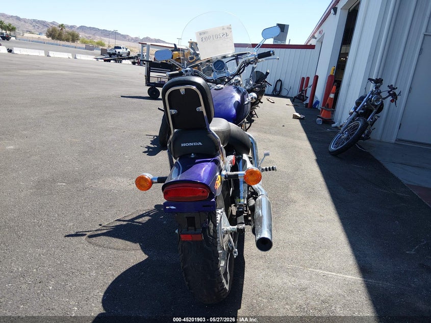 2002 Honda Vt1100 C VIN: 1HFSC18022A604730 Lot: 45201903