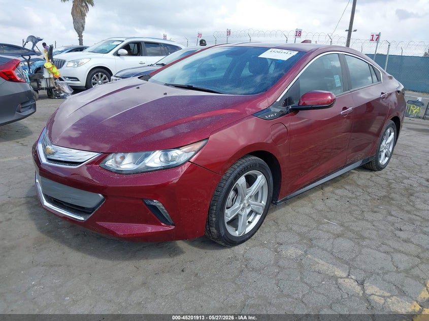 Vin: 1g1rc6s55hu135871, lot: 45699641, chevrolet volt lt 20172