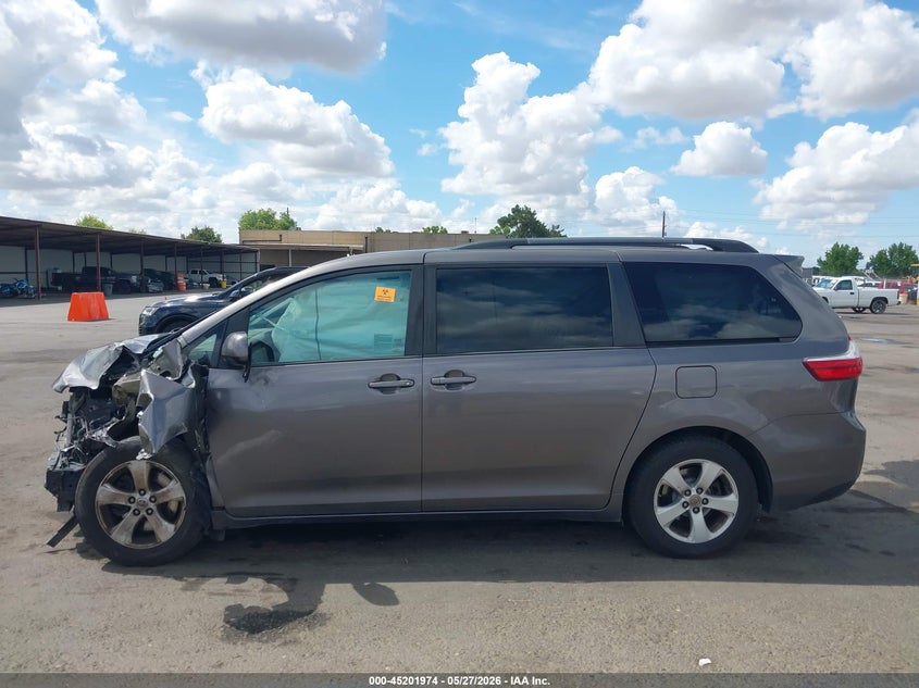 2015 TOYOTA SIENNA VAN 3.5L V-6 DOHC, VVT, 266HP