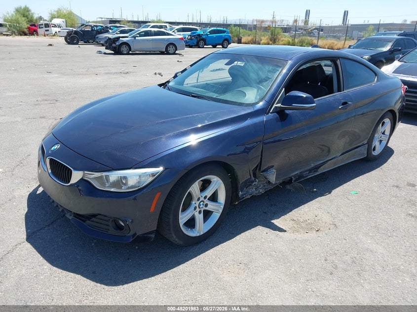 Vin: wba3n7c57fk222477, lot: 45699711, bmw 428i 20152