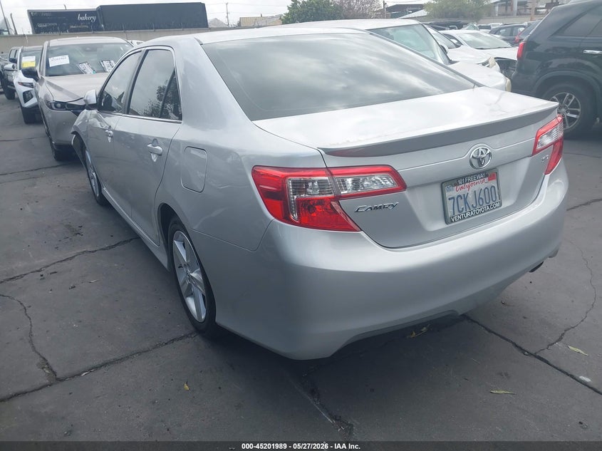 2014 TOYOTA CAMRY SEDAN 2.5L I-4 DOHC, VVT, 178HP