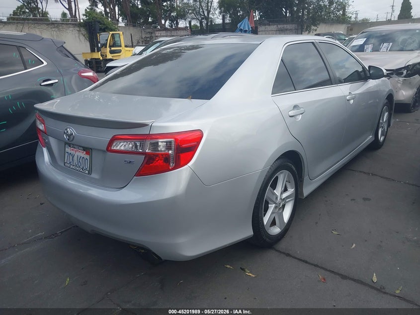 2014 TOYOTA CAMRY SEDAN 2.5L I-4 DOHC, VVT, 178HP