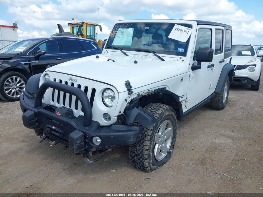 2017 Jeep Wrangler Unlimited Sport 4x4 1C4BJWDG8HL744424 photo 1