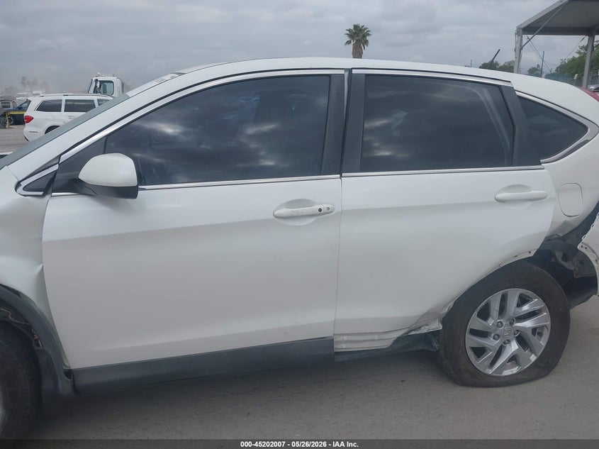 2015 Honda Cr-V Ex VIN: 5J6RM3H5XFL004457 Lot: 45202007
